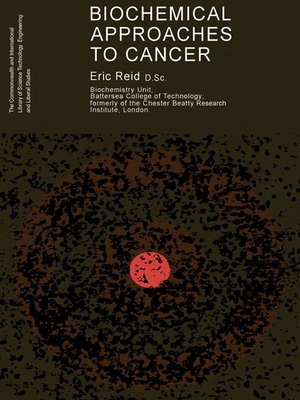 cover image of Biochemical Approaches to Cancer